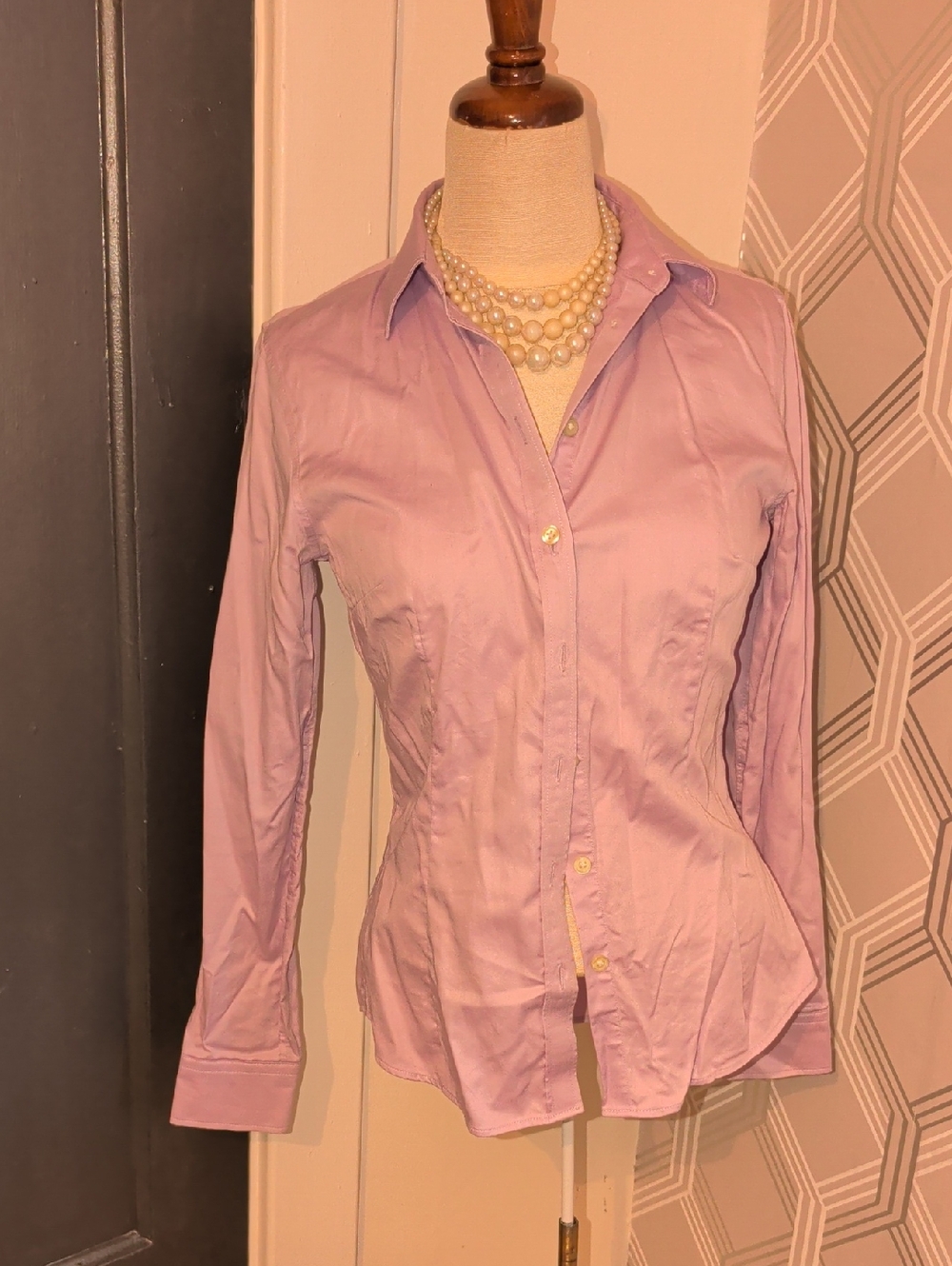 Banana Republic Light Lavender Button-Down Shirt